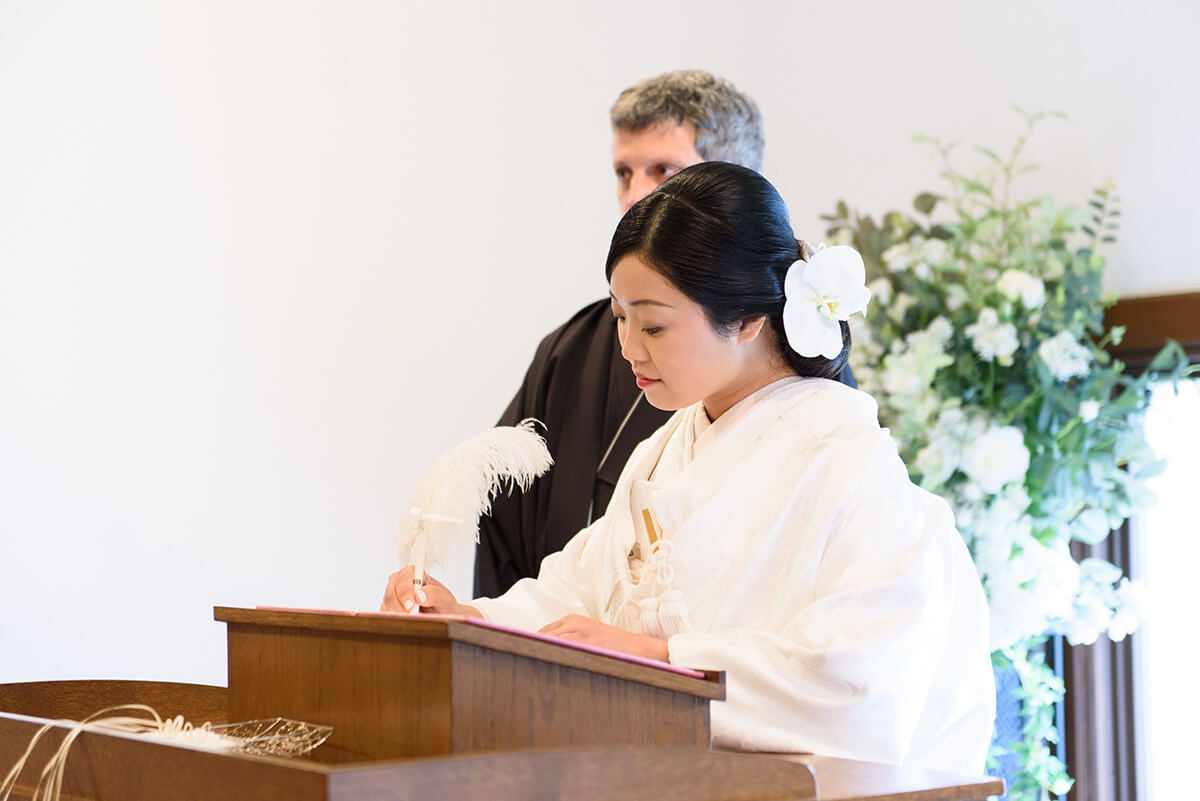 小さな結婚式 小樽チャペルで挙げられたお客様の結婚式写真08