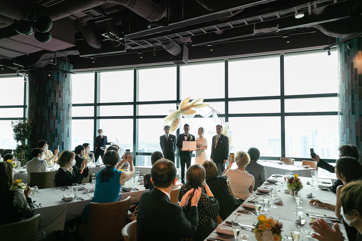 Prime42で挙げられたお客様の結婚式写真10