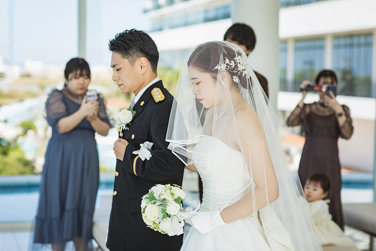 沖縄リゾートで挙げられたお客様の結婚式写真07