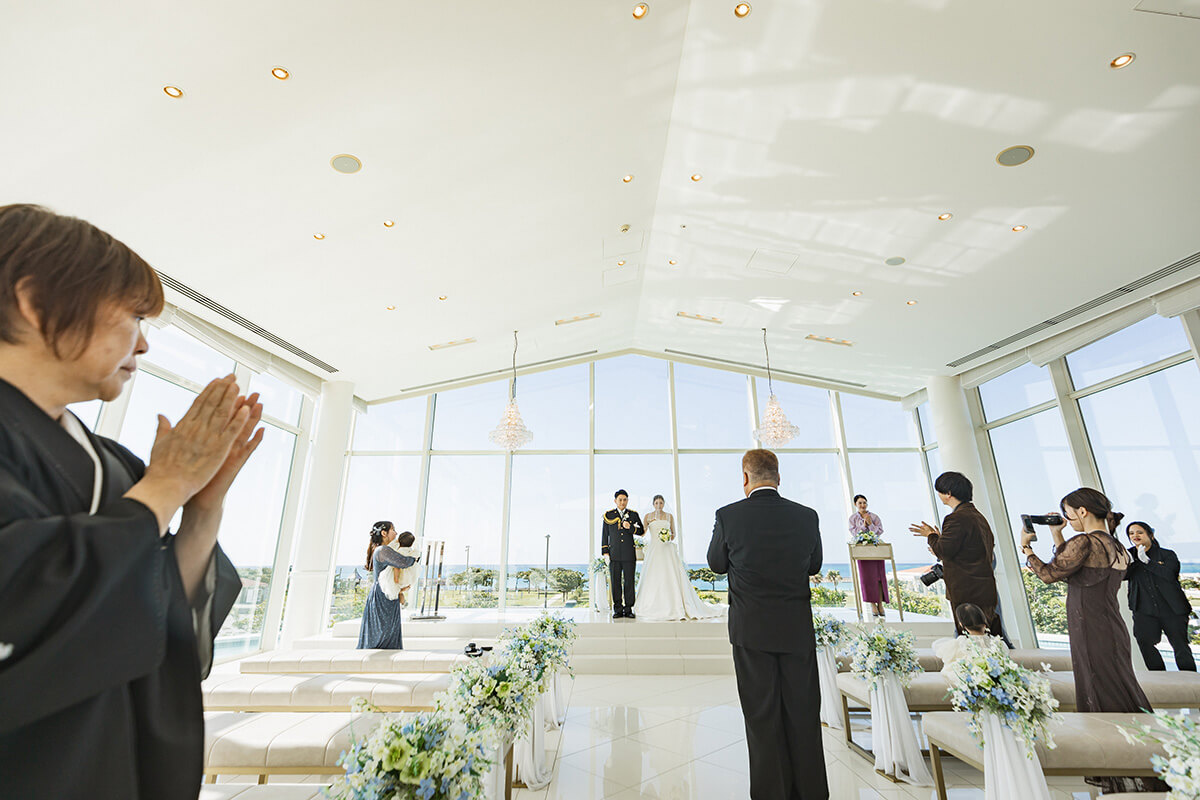 沖縄リゾートで挙げられたお客様の結婚式写真08