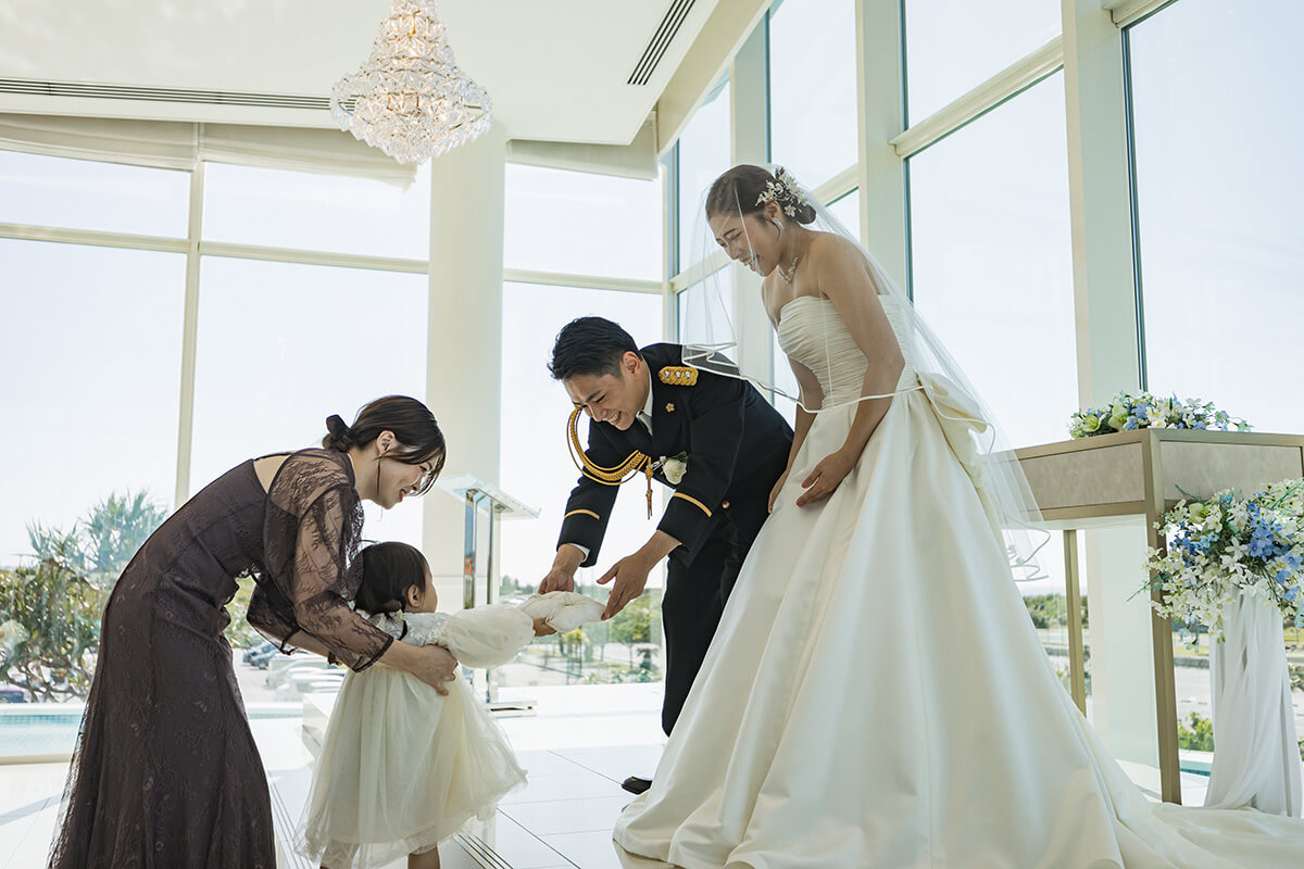 沖縄リゾートで挙げられたお客様の結婚式写真09