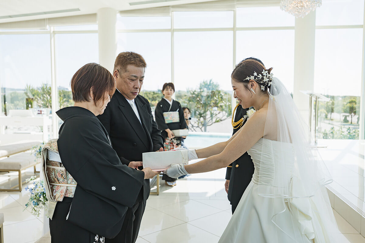 沖縄リゾートで挙げられたお客様の結婚式写真13