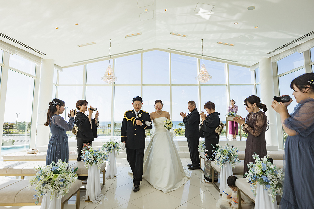 沖縄リゾートで挙げられたお客様の結婚式写真14