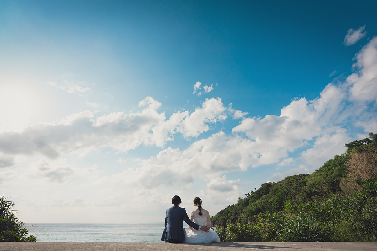 沖縄美ら海ウェディングで挙げられたお客様の結婚式写真01