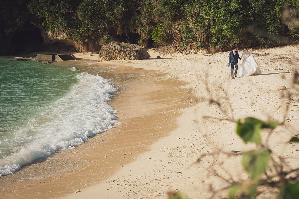 沖縄美ら海ウェディングで挙げられたお客様の結婚式写真03