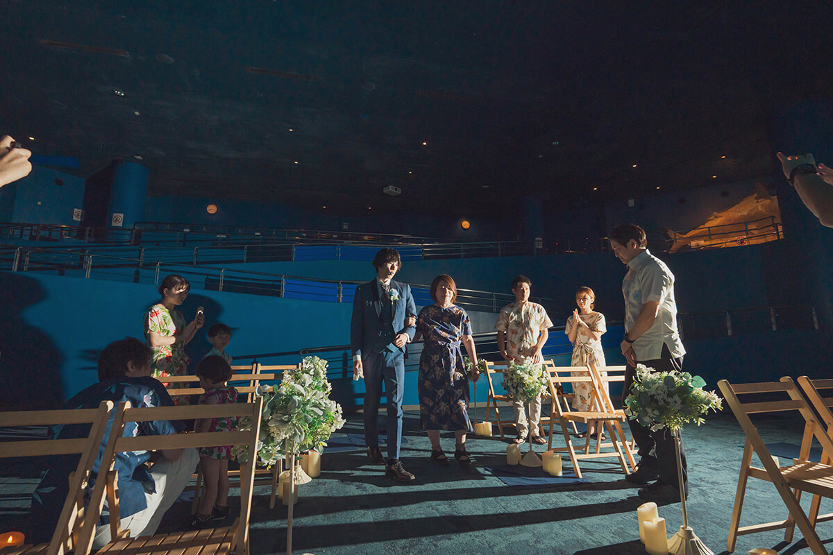 沖縄美ら海ウェディングで挙げられたお客様の結婚式写真05
