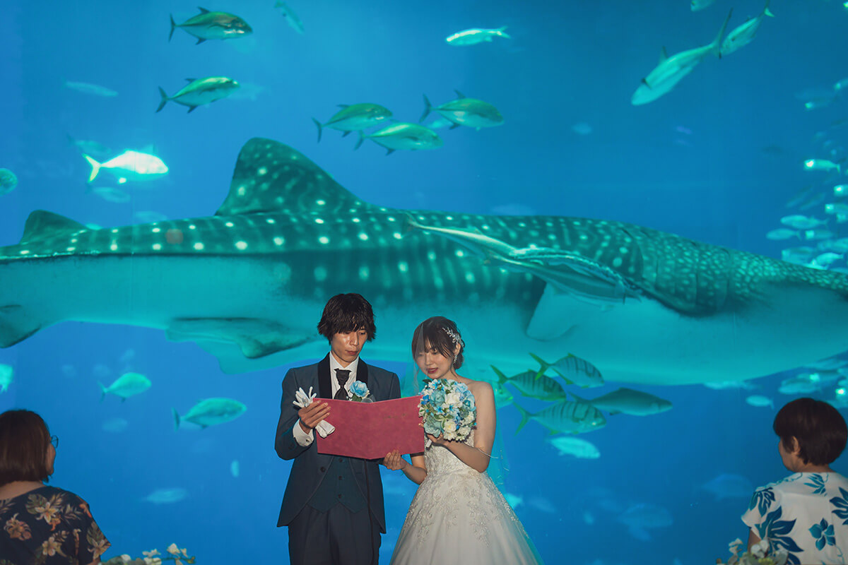 沖縄美ら海ウェディングで挙げられたお客様の結婚式写真09