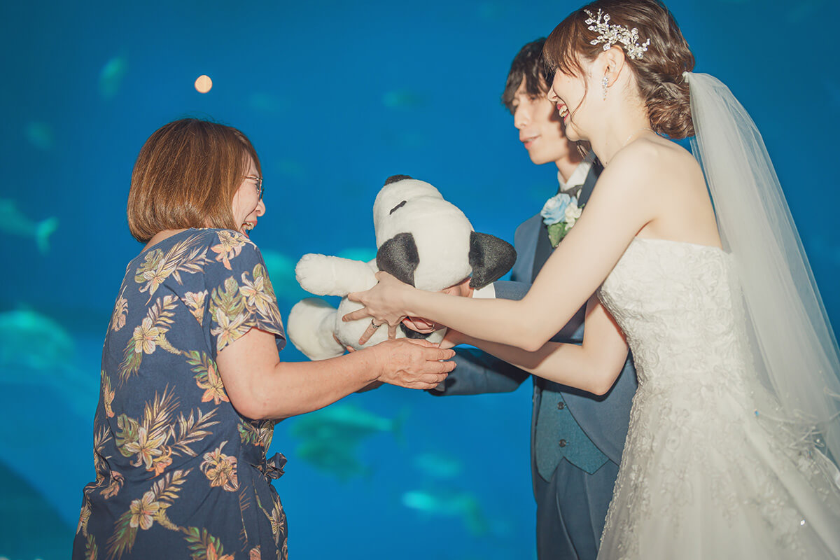 沖縄美ら海ウェディングで挙げられたお客様の結婚式写真14