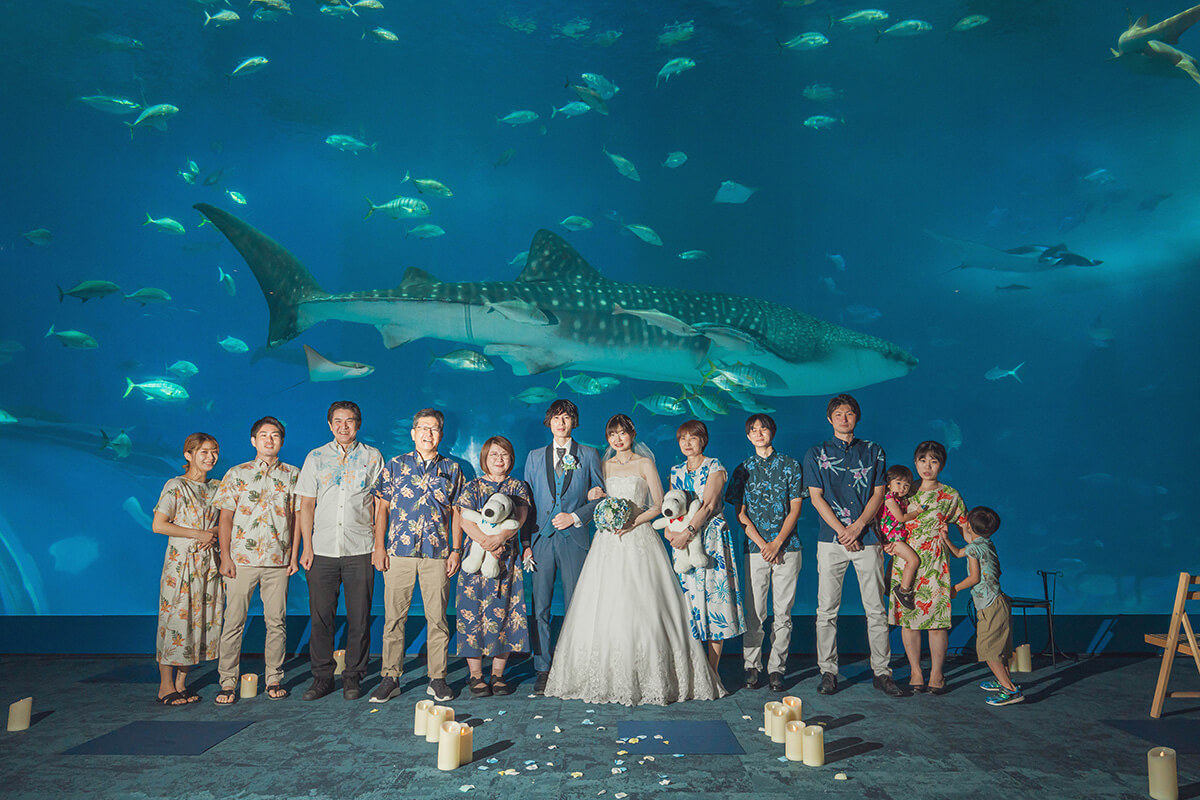 沖縄美ら海ウェディングで挙げられたお客様の結婚式写真16