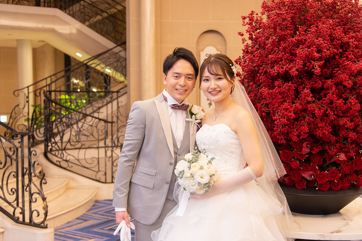 グランドニッコー東京 台場で挙げられたお客様の結婚式写真