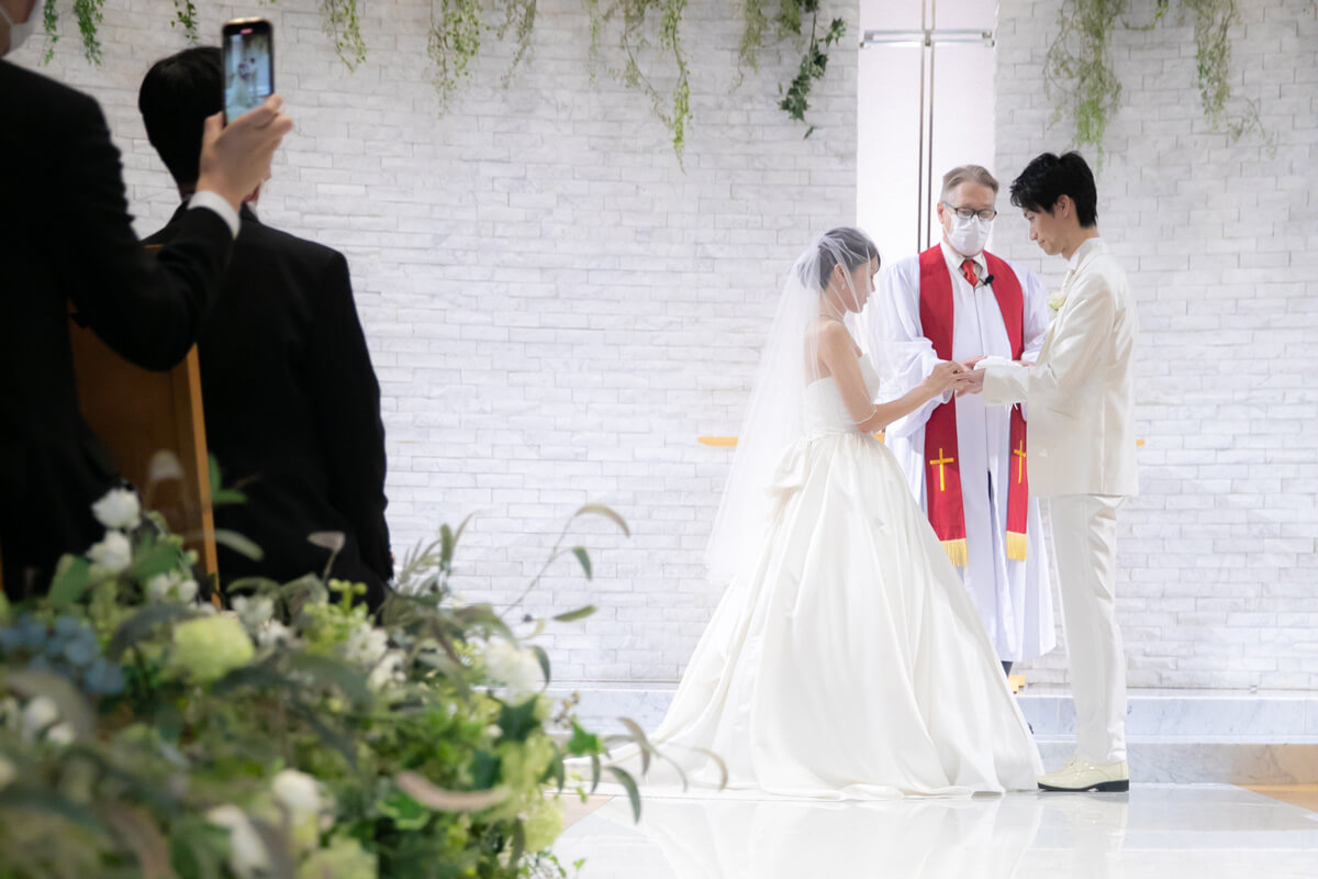 ホテル阪急インターナショナルで挙げられたお客様の結婚式写真05