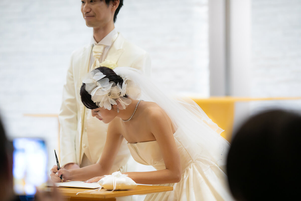 ホテル阪急インターナショナルで挙げられたお客様の結婚式写真06