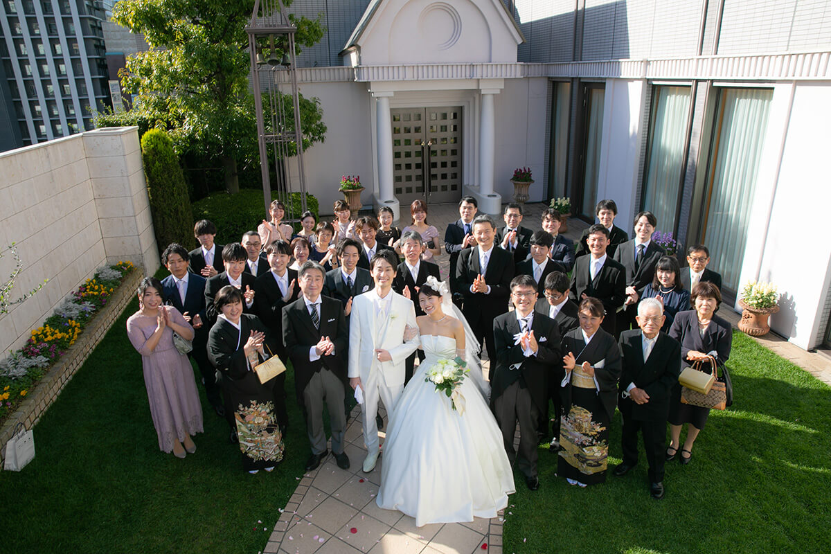 ホテル阪急インターナショナルで挙げられたお客様の結婚式写真08