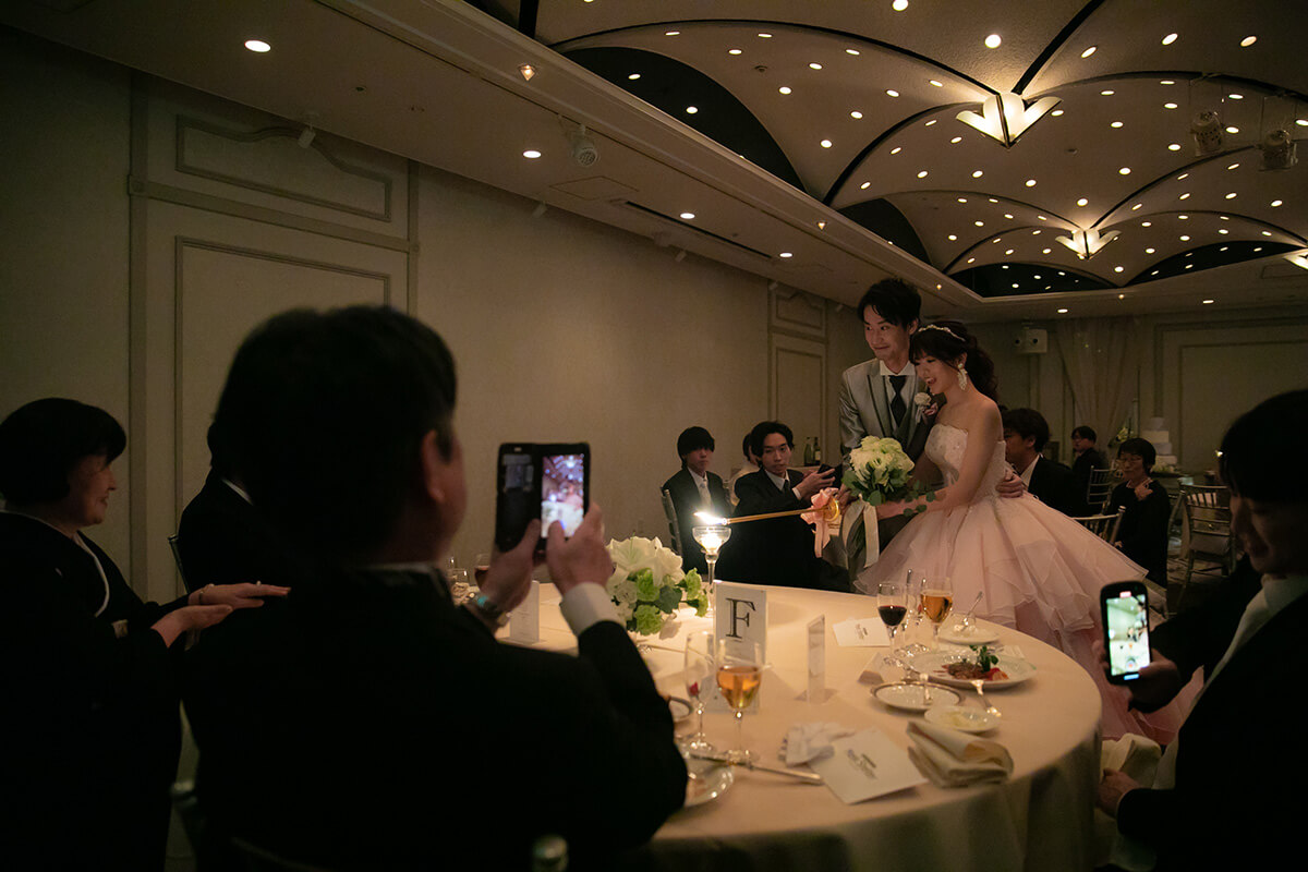 ホテル阪急インターナショナルで挙げられたお客様の結婚式写真11