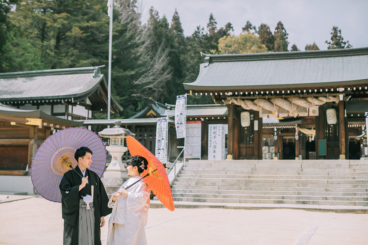 速谷神社で挙げられたお客様の結婚式写真02