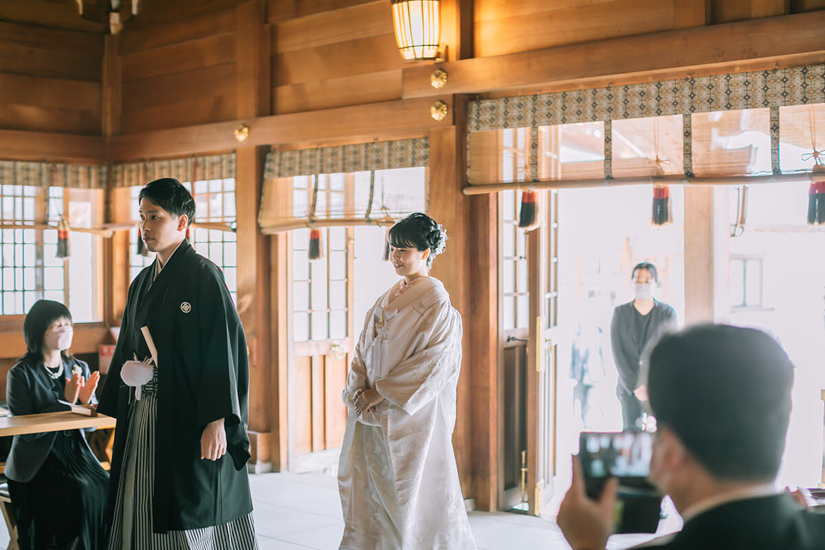 速谷神社で挙げられたお客様の結婚式写真06