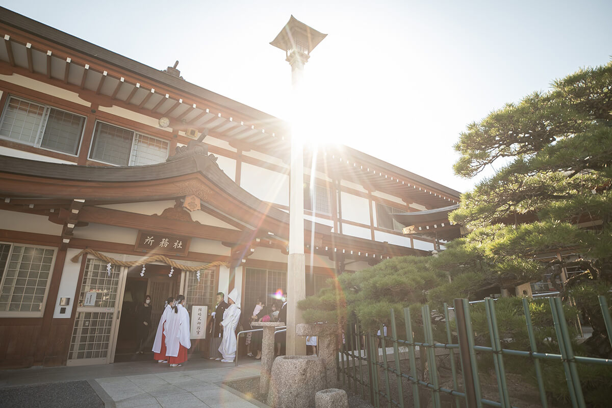 広島護国神社で挙げられたお客様の結婚式写真02