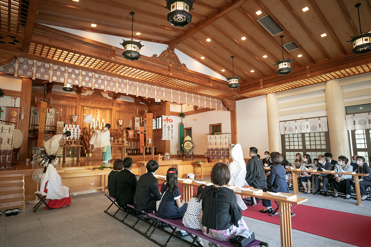 広島護国神社で挙げられたお客様の結婚式写真05