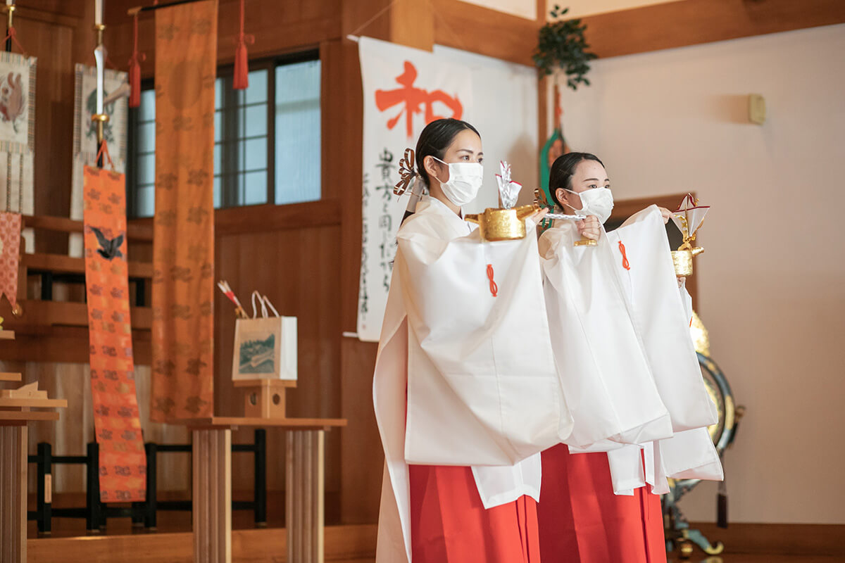 広島護国神社で挙げられたお客様の結婚式写真06