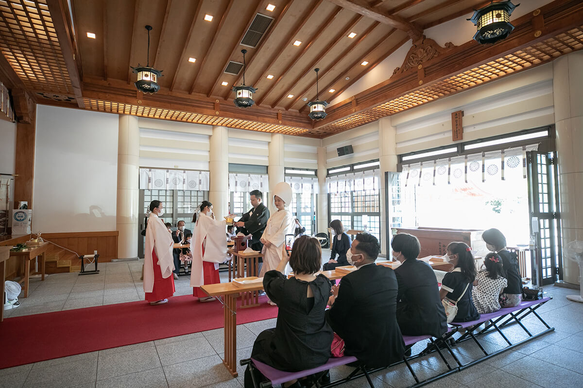 広島護国神社で挙げられたお客様の結婚式写真08