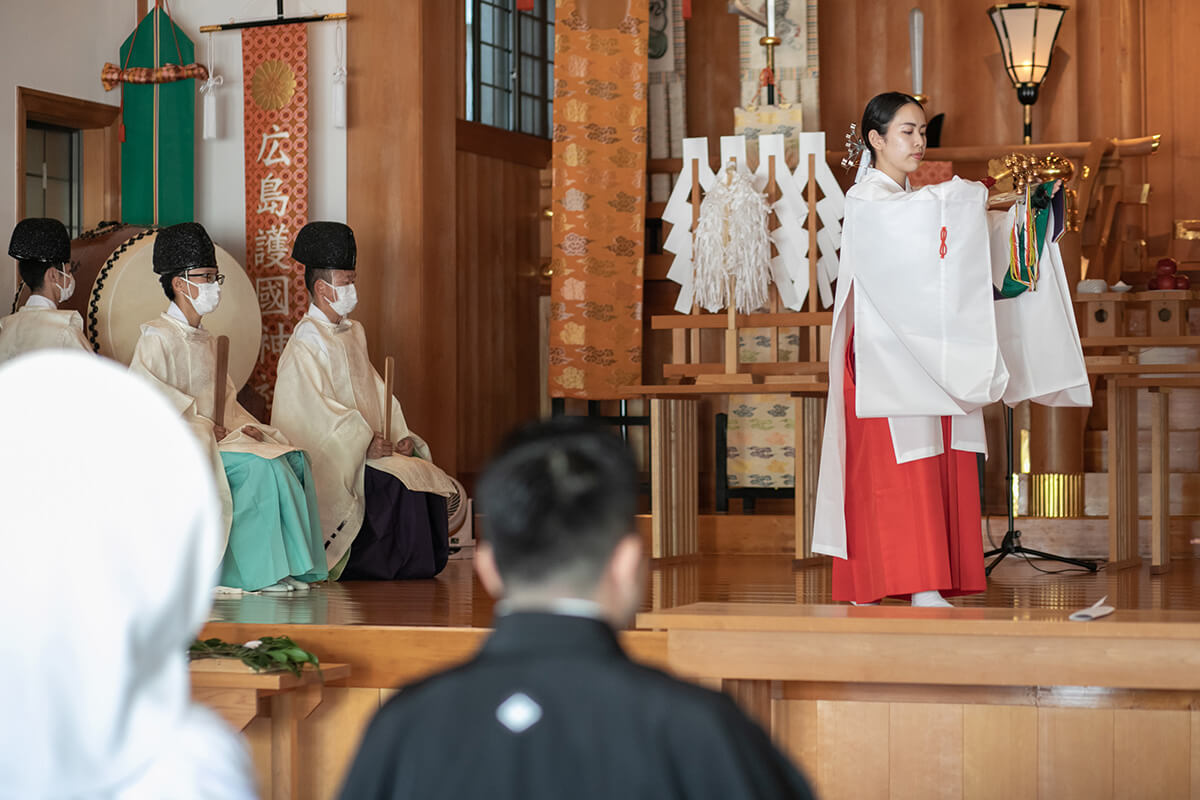 広島護国神社で挙げられたお客様の結婚式写真11
