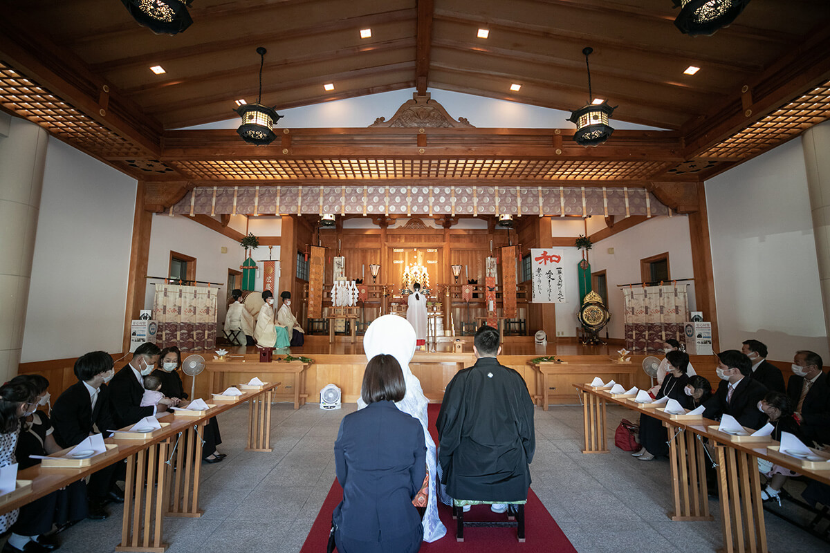 広島護国神社で挙げられたお客様の結婚式写真12