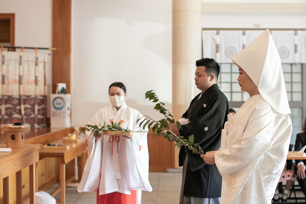 広島護国神社で挙げられたお客様の結婚式写真13