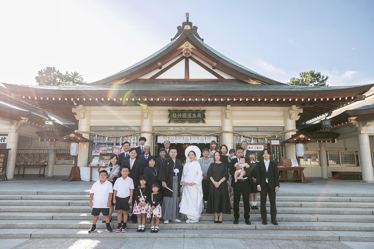 広島護国神社で挙げられたお客様の結婚式写真16