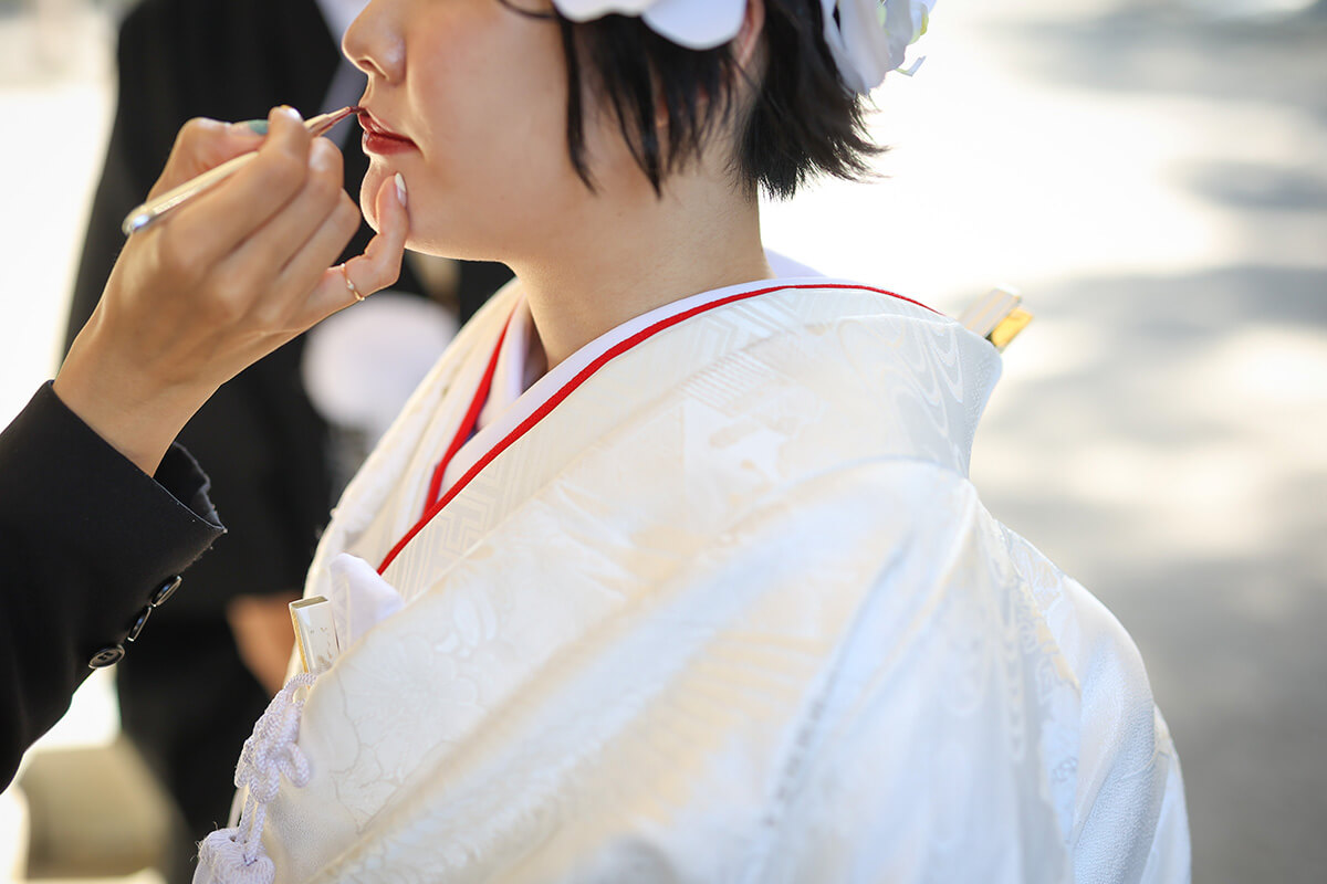伊豫豆比古命神社 椿祷殿（椿神社）で挙げられたお客様の結婚式写真03