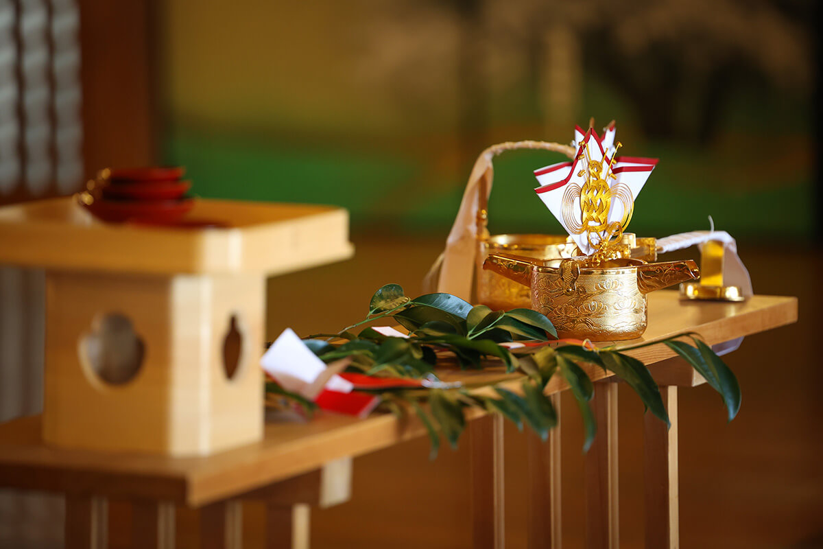 伊豫豆比古命神社 椿祷殿（椿神社）で挙げられたお客様の結婚式写真13