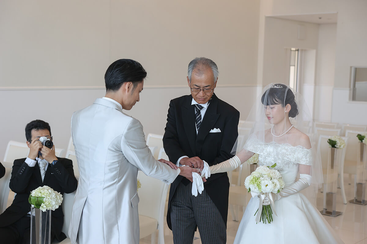 ラ・スイート神戸 オーシャンズガーデンで挙げられたお客様の結婚式写真03