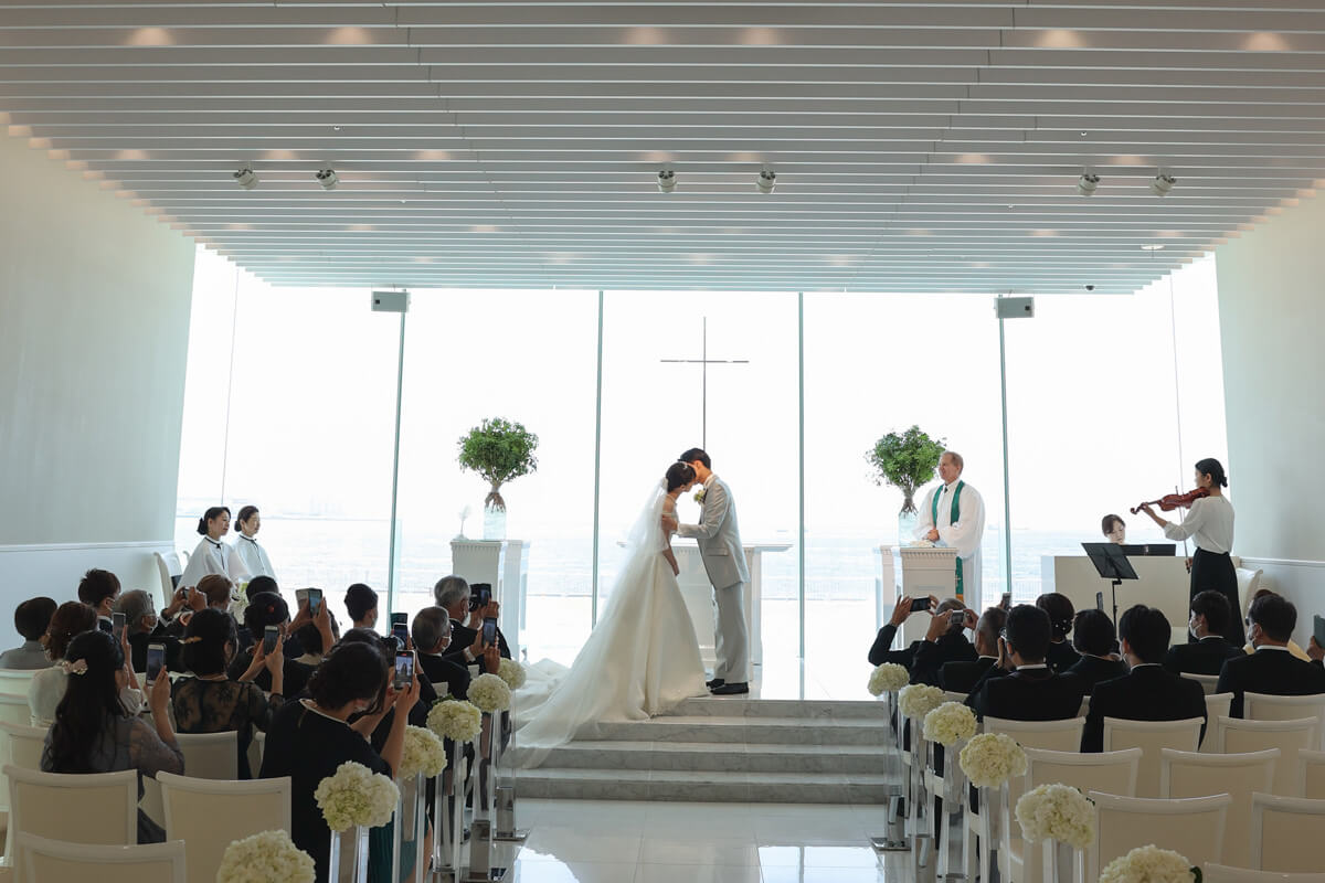 ラ・スイート神戸 オーシャンズガーデンで挙げられたお客様の結婚式写真06