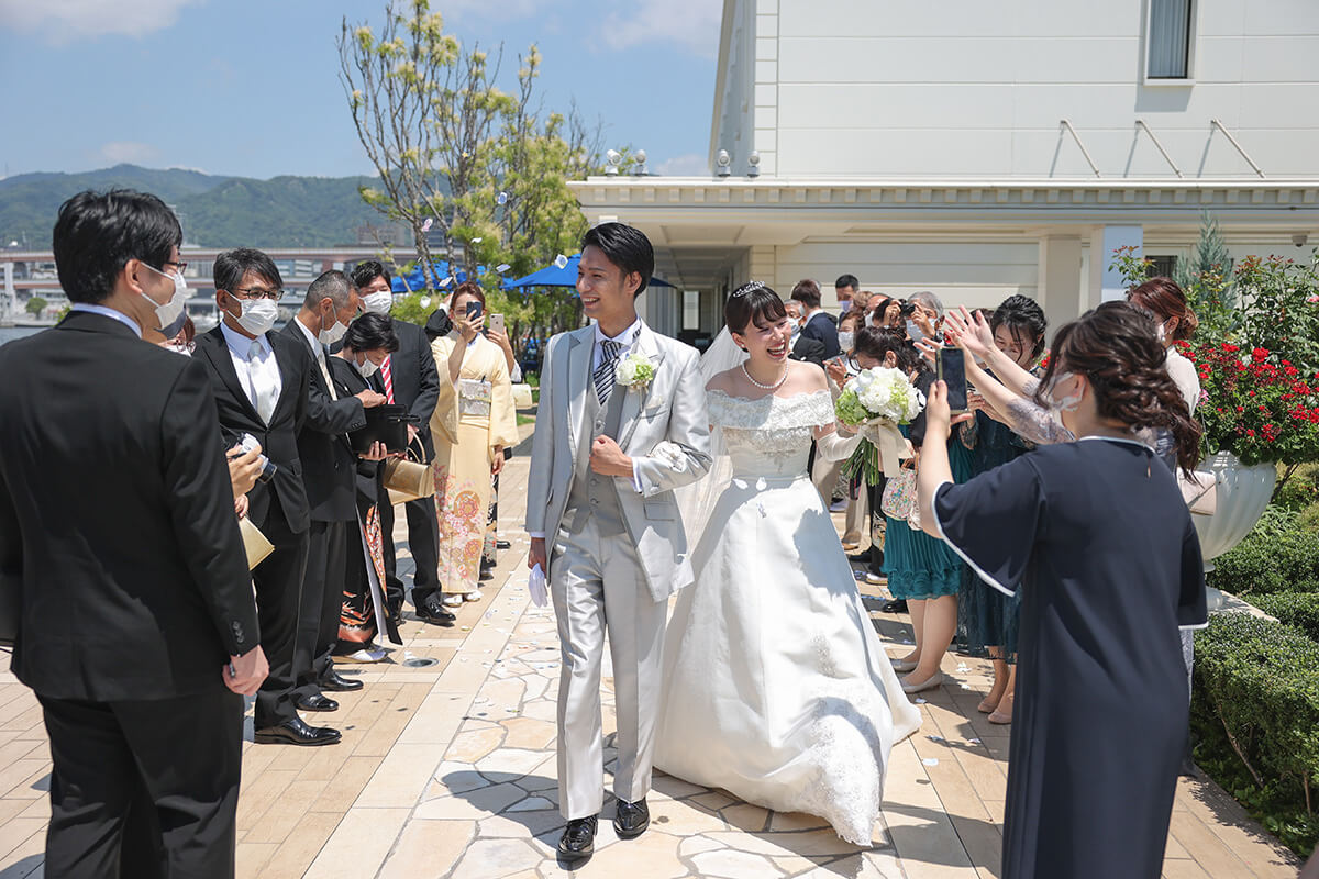 ラ・スイート神戸 オーシャンズガーデンで挙げられたお客様の結婚式写真08