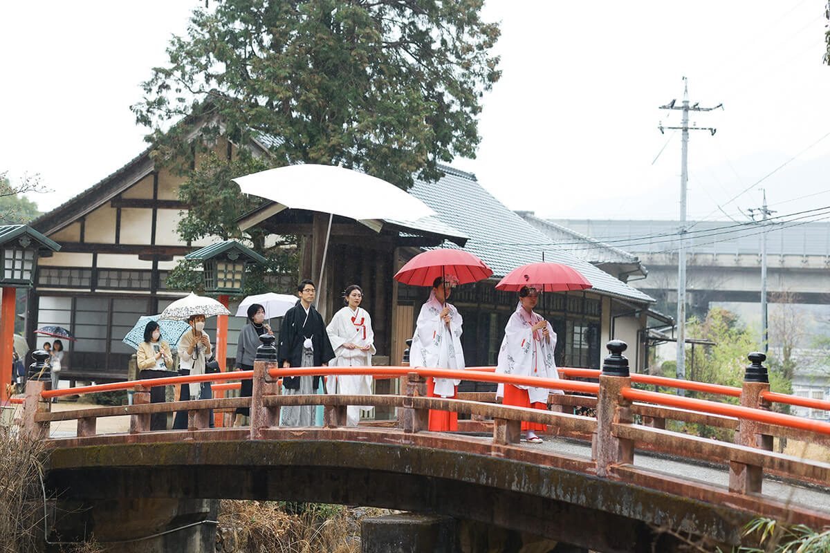 大頭神社で挙げられたお客様の結婚式写真04