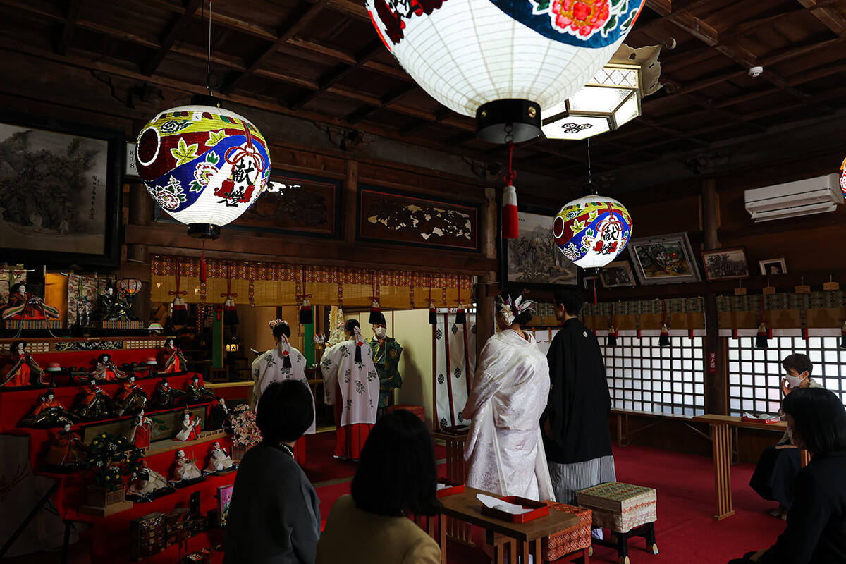 大頭神社で挙げられたお客様の結婚式写真08