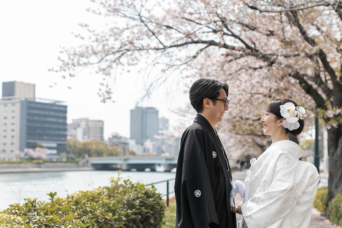 空鞘稲生神社で挙げられたお客様の結婚式写真01