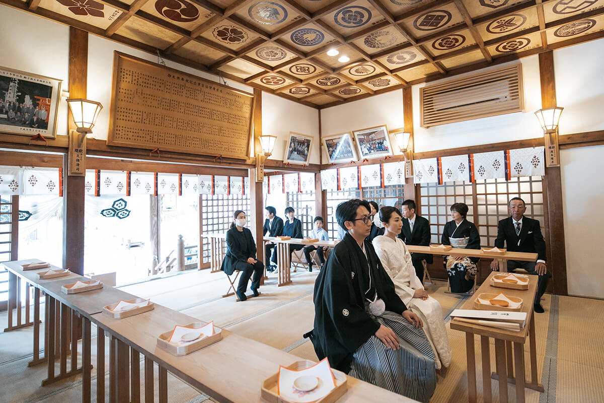 空鞘稲生神社で挙げられたお客様の結婚式写真04