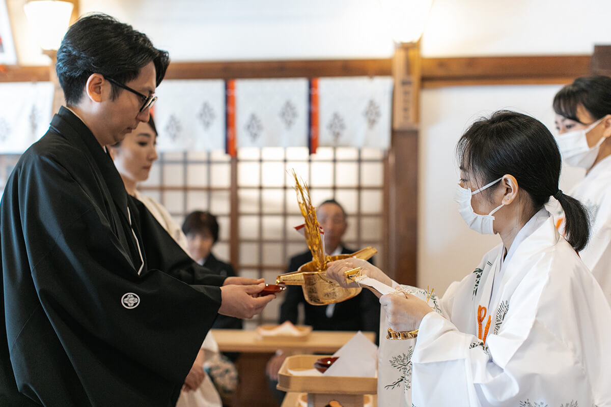 空鞘稲生神社で挙げられたお客様の結婚式写真05