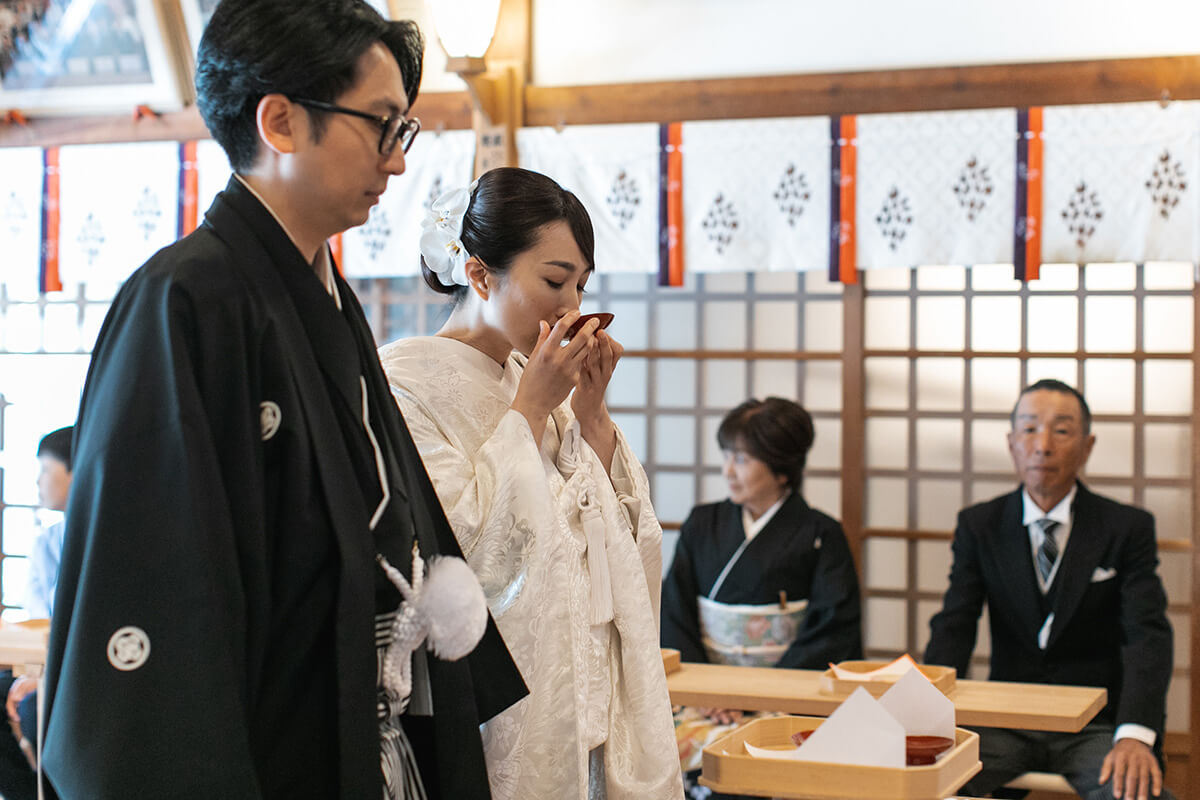 空鞘稲生神社で挙げられたお客様の結婚式写真06