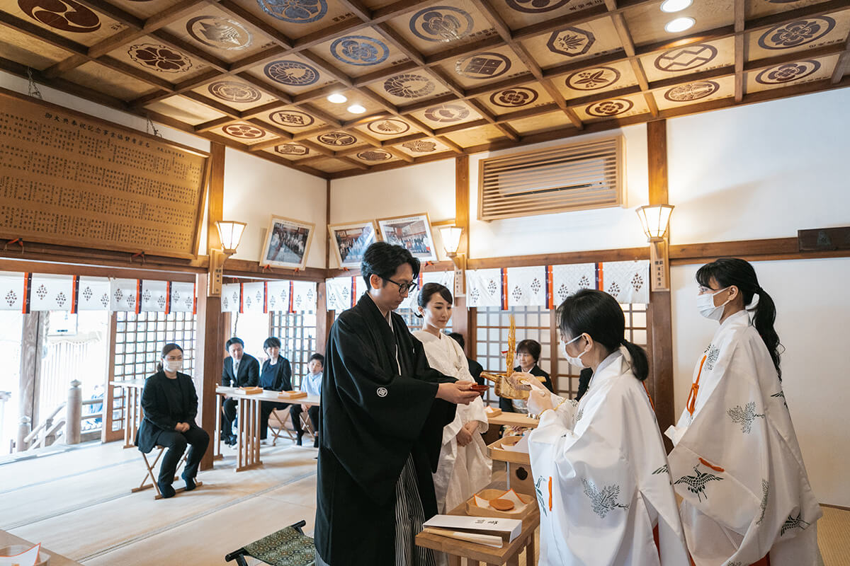 空鞘稲生神社で挙げられたお客様の結婚式写真07