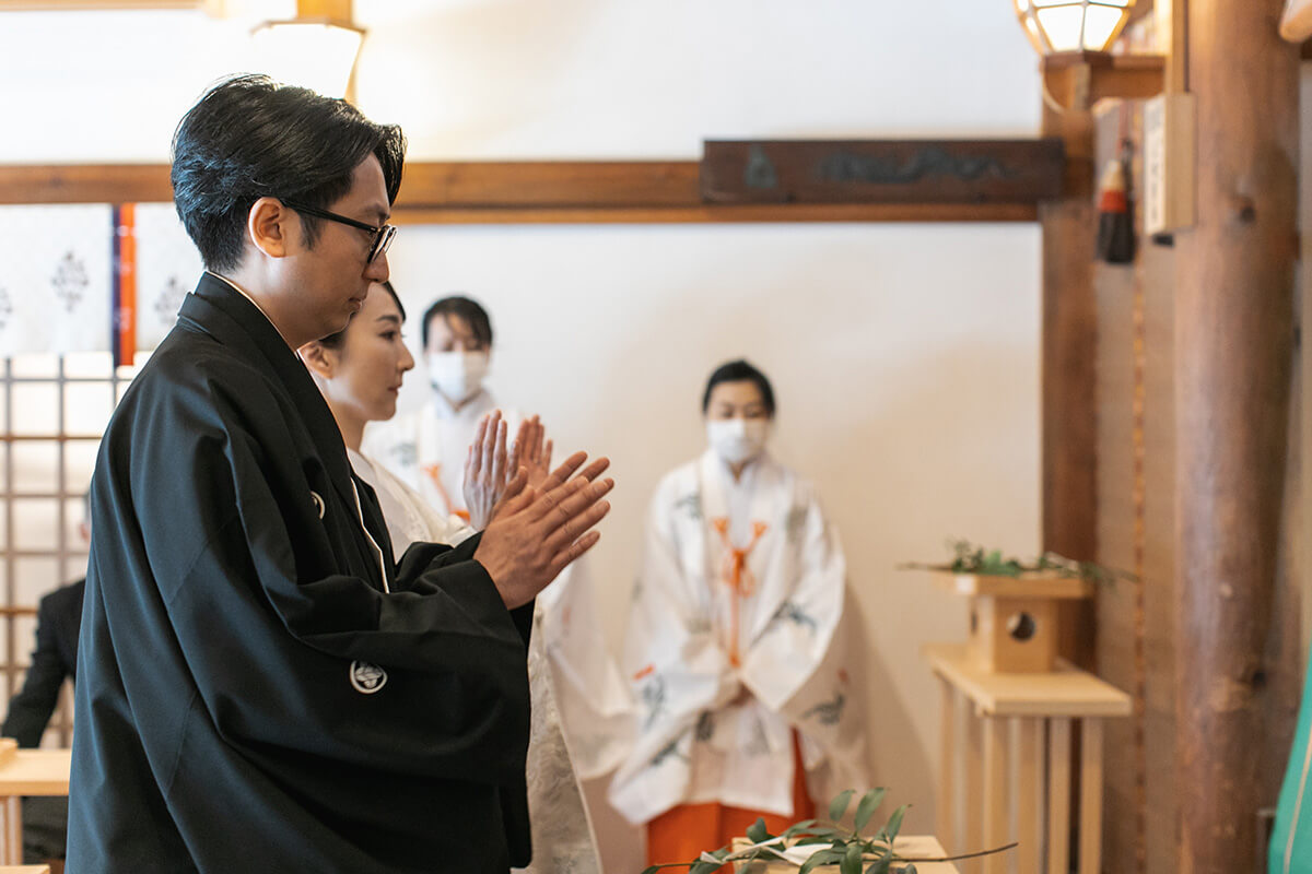 空鞘稲生神社で挙げられたお客様の結婚式写真09
