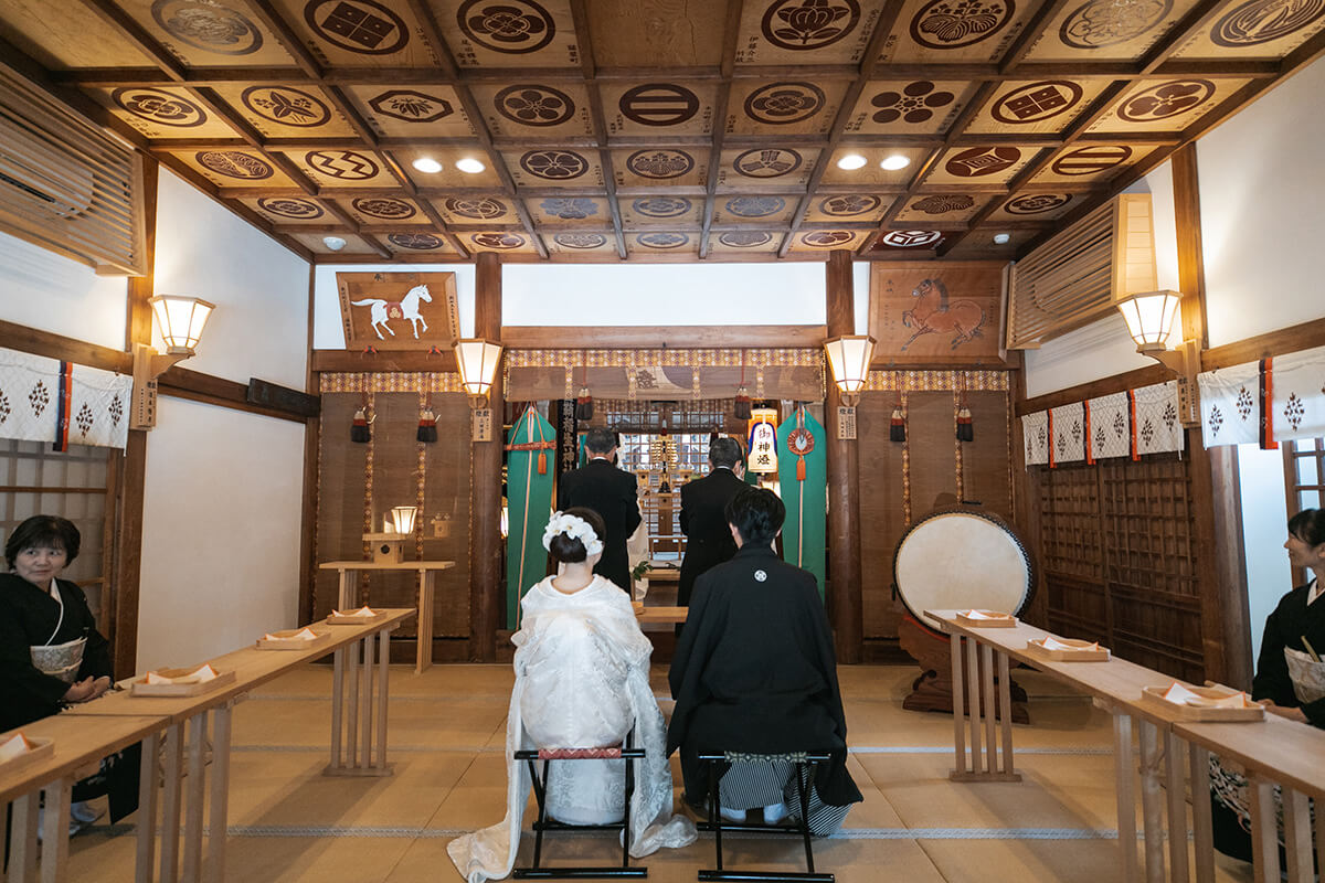 空鞘稲生神社で挙げられたお客様の結婚式写真10