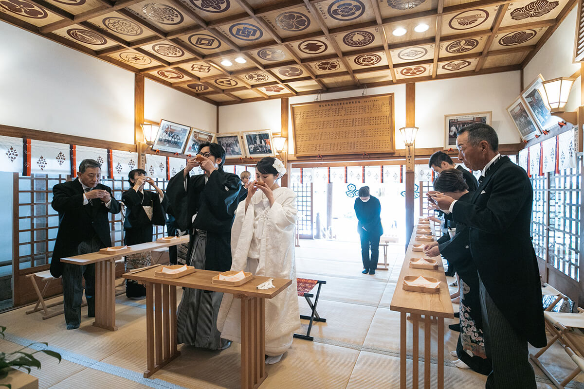 空鞘稲生神社で挙げられたお客様の結婚式写真12