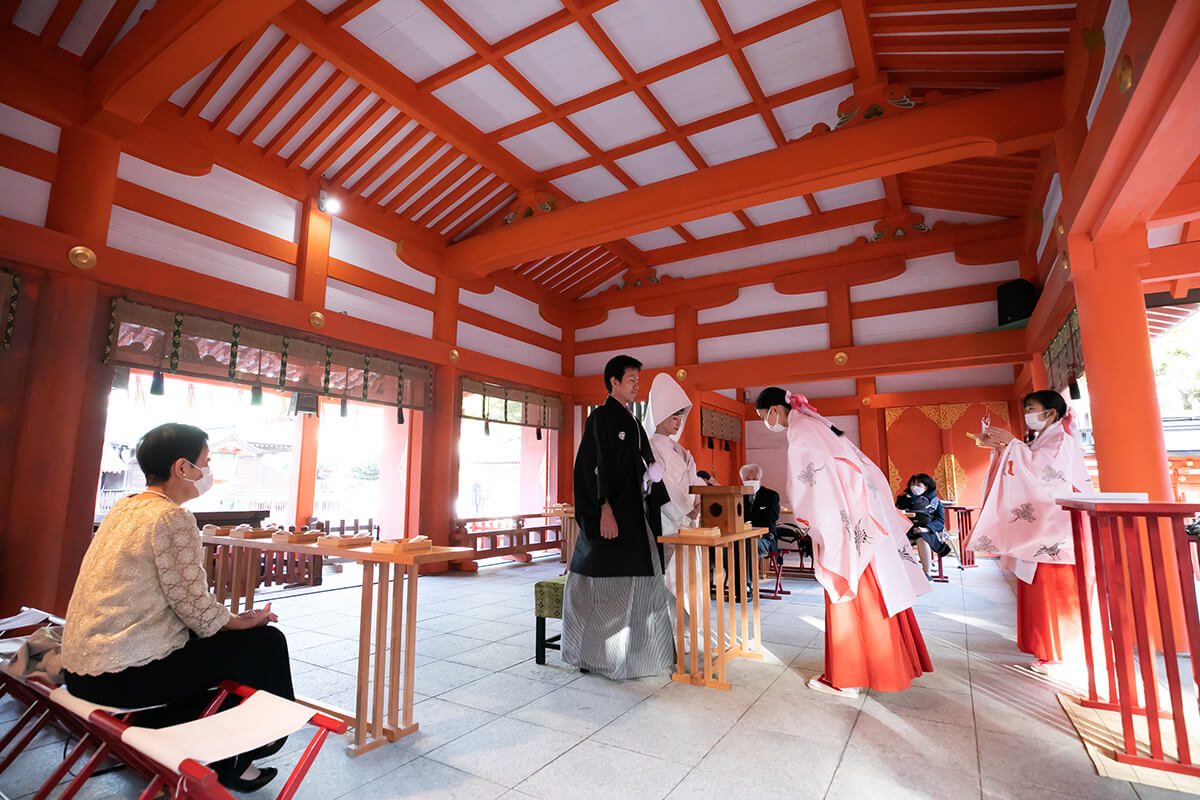 筑前國一之宮 住吉神社で挙げられたお客様の結婚式写真04