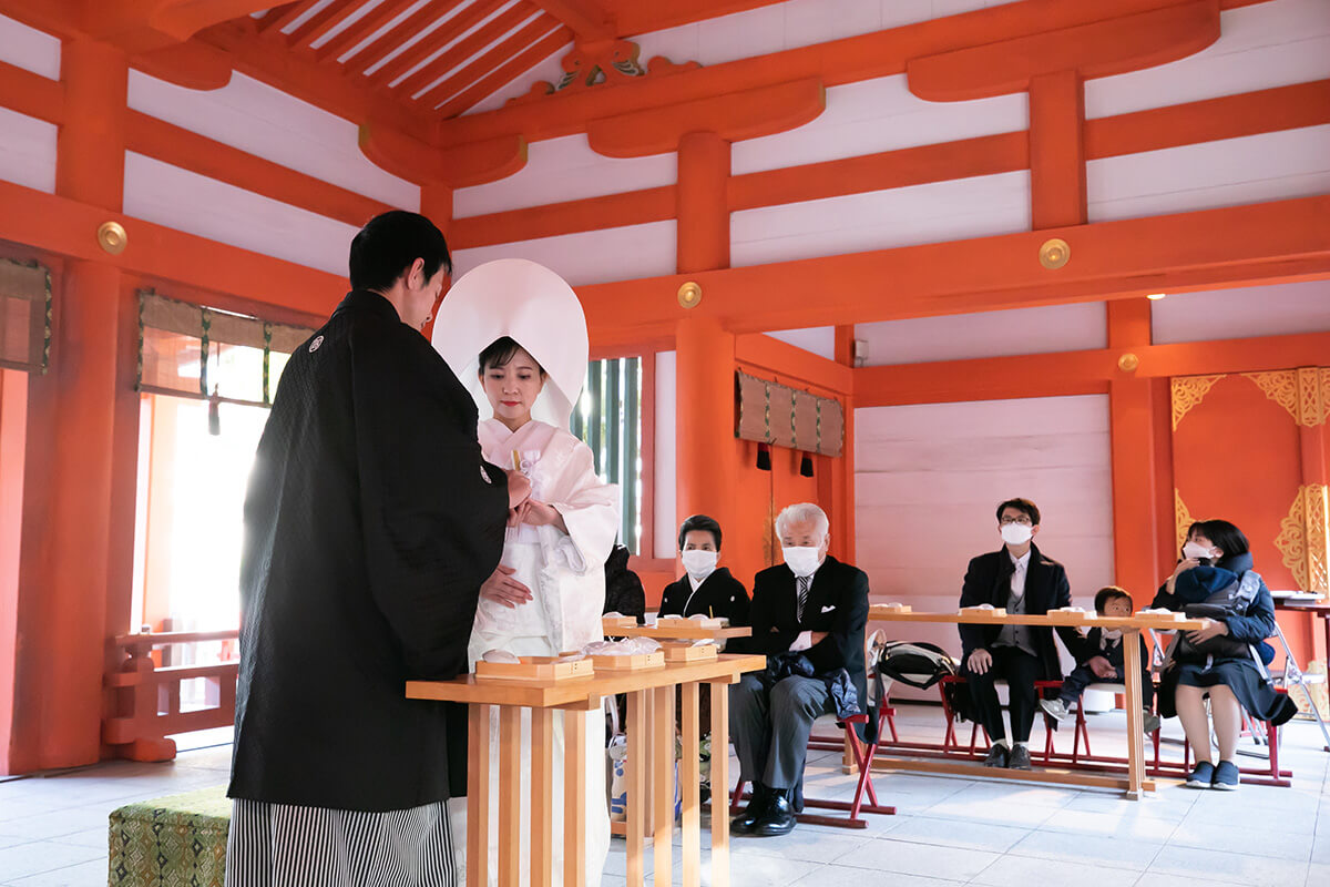 筑前國一之宮 住吉神社で挙げられたお客様の結婚式写真08