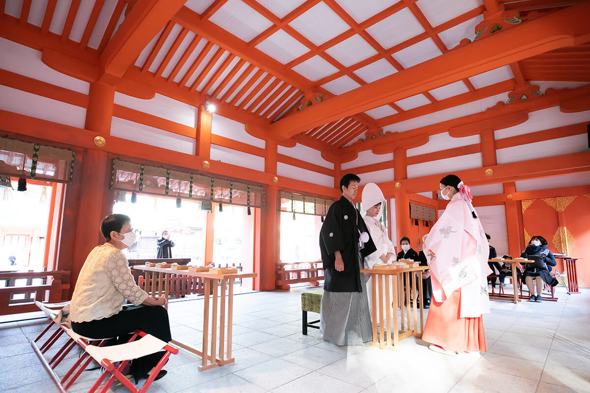 筑前國一之宮 住吉神社で挙げられたお客様の結婚式写真09