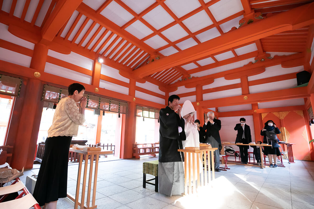 筑前國一之宮 住吉神社で挙げられたお客様の結婚式写真12