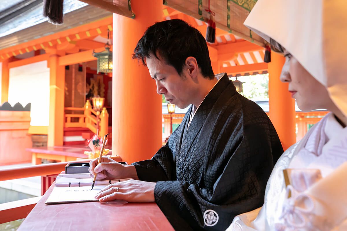 筑前國一之宮 住吉神社で挙げられたお客様の結婚式写真14