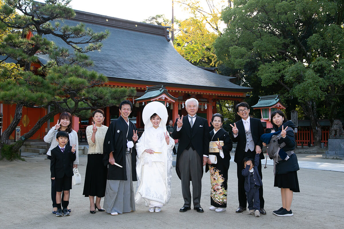 筑前國一之宮 住吉神社で挙げられたお客様の結婚式写真16