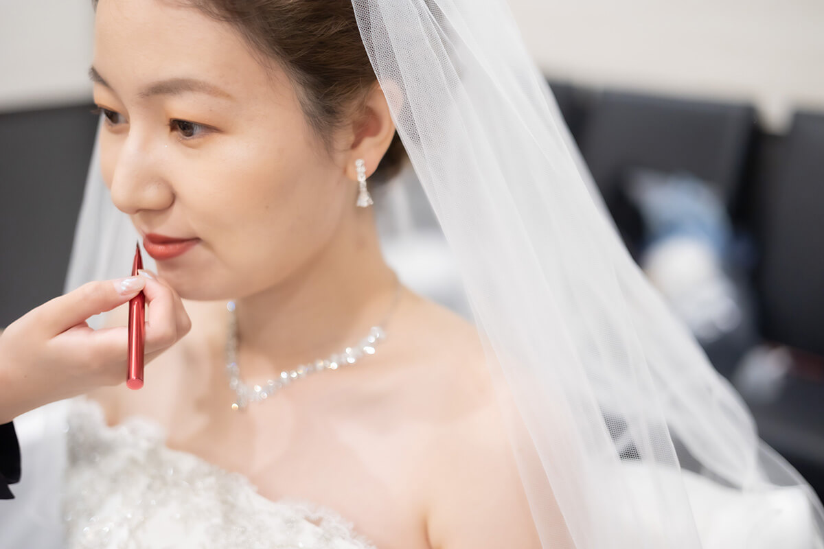 東天紅で挙げられたお客様の結婚式写真01